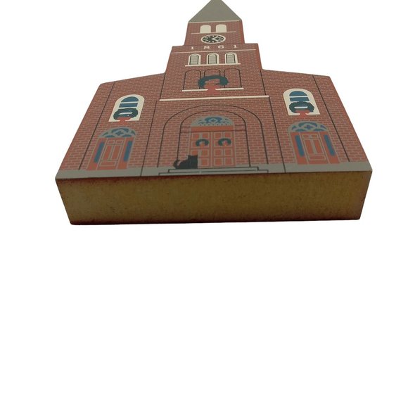 Cat's Meow Village St Peter's Catholic Church of St. Charles Christmas Series - Picture 6 of 8